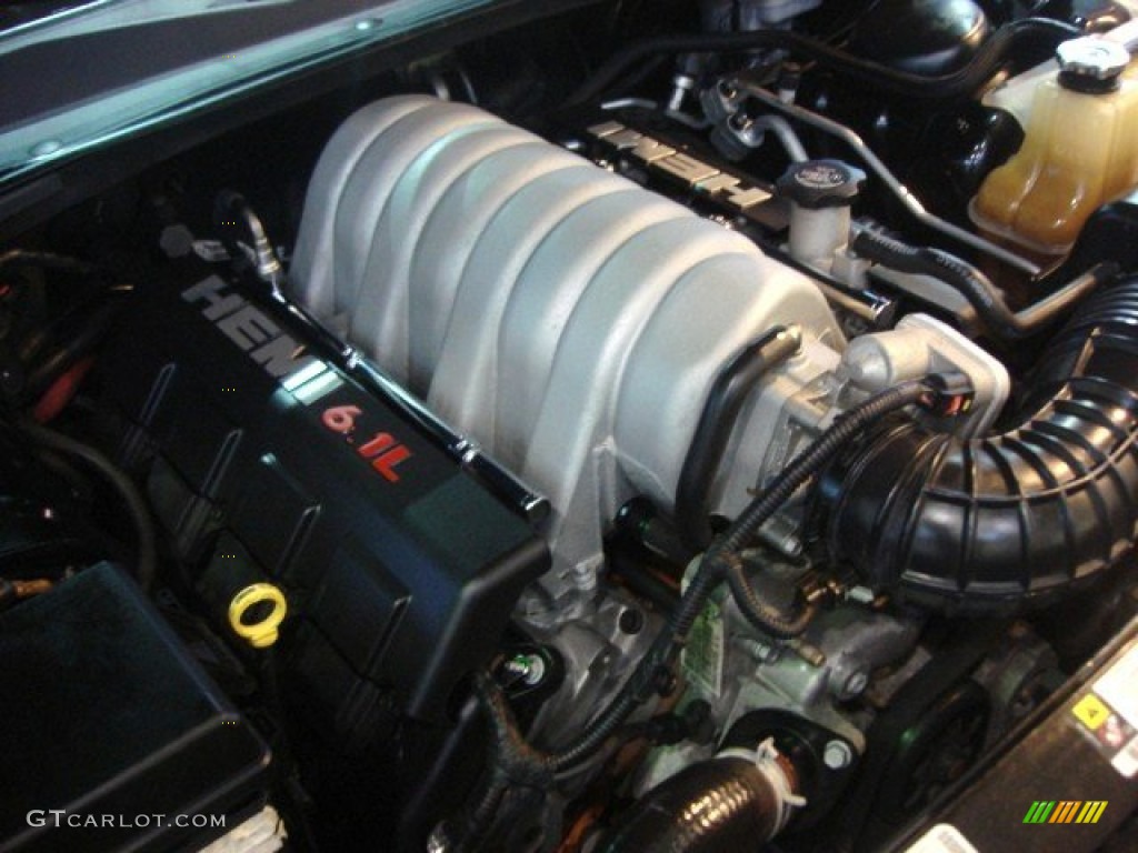2009 Dodge Charger SRT-8 6.1 Liter SRT HEMI OHV 16-Valve V8 Engine Photo #75775811