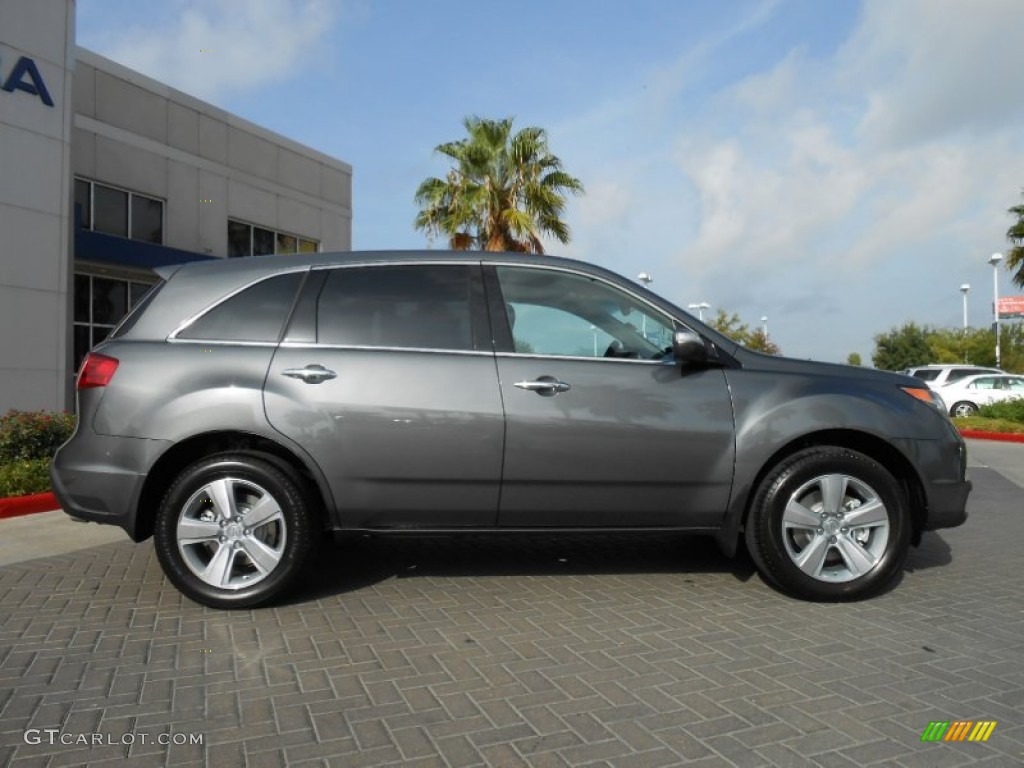 2013 MDX SH-AWD Technology - Graphite Luster Metallic / Graystone photo #8