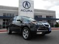 2013 Crystal Black Pearl Acura MDX SH-AWD Technology  photo #1