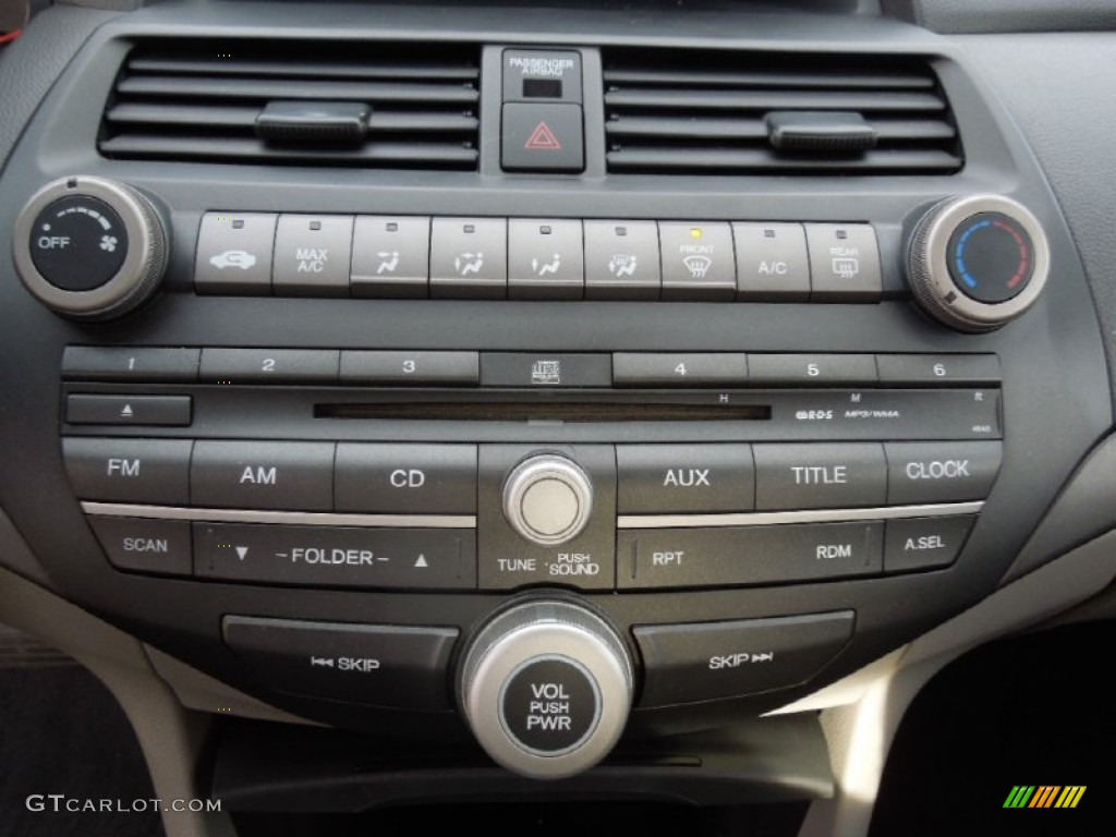 2010 Honda Accord LX Sedan Controls Photo #75776891