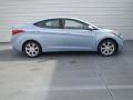 2013 Blue Sky Metallic Hyundai Elantra Limited  photo #2