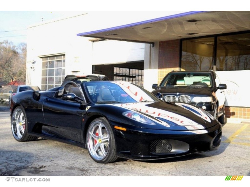 2006 F430 Spider F1 - Nuovo Nero Daytona (Black Metallic) / Nero (Black) photo #2