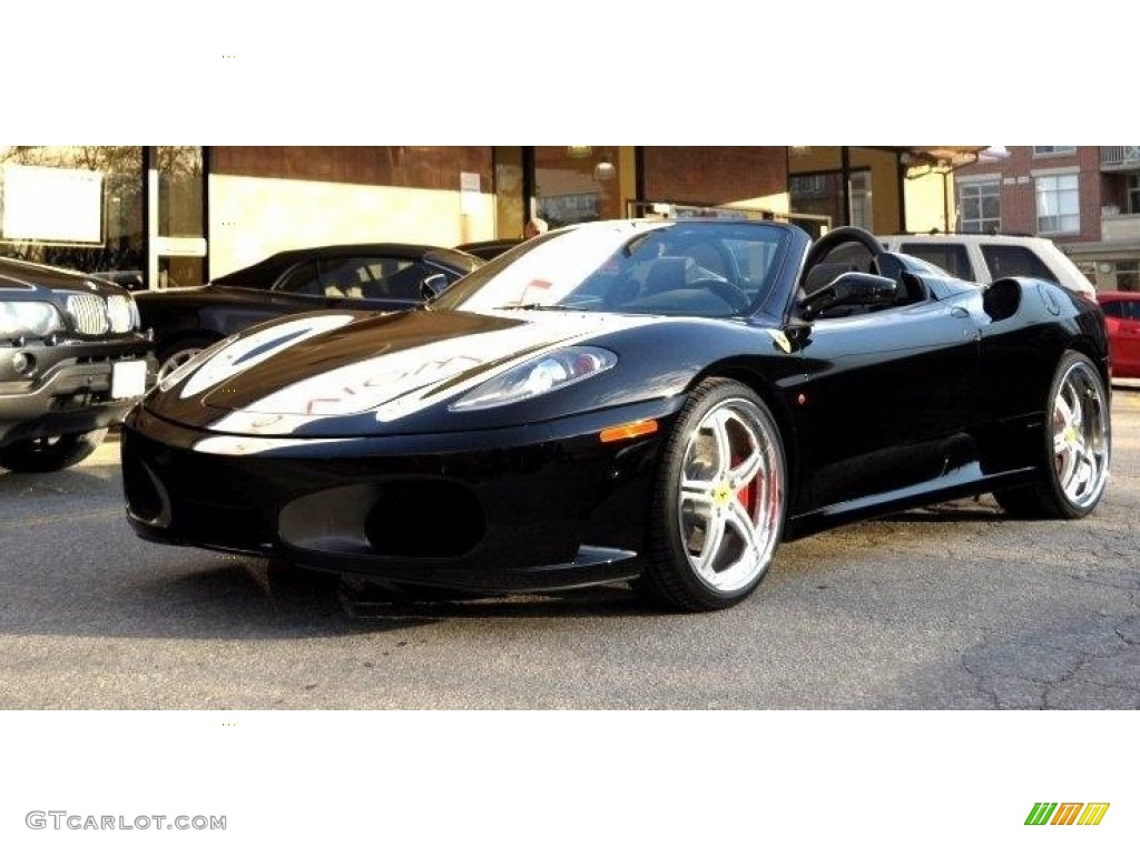 2006 F430 Spider F1 - Nuovo Nero Daytona (Black Metallic) / Nero (Black) photo #3