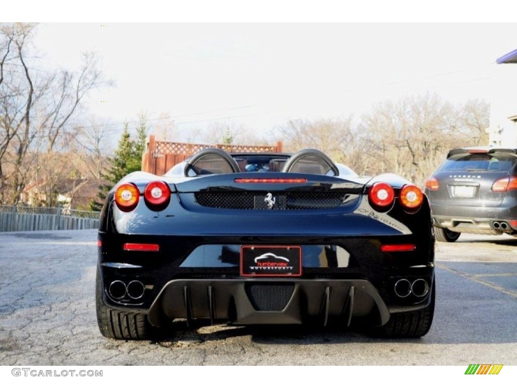 2006 F430 Spider F1 - Nuovo Nero Daytona (Black Metallic) / Nero (Black) photo #5