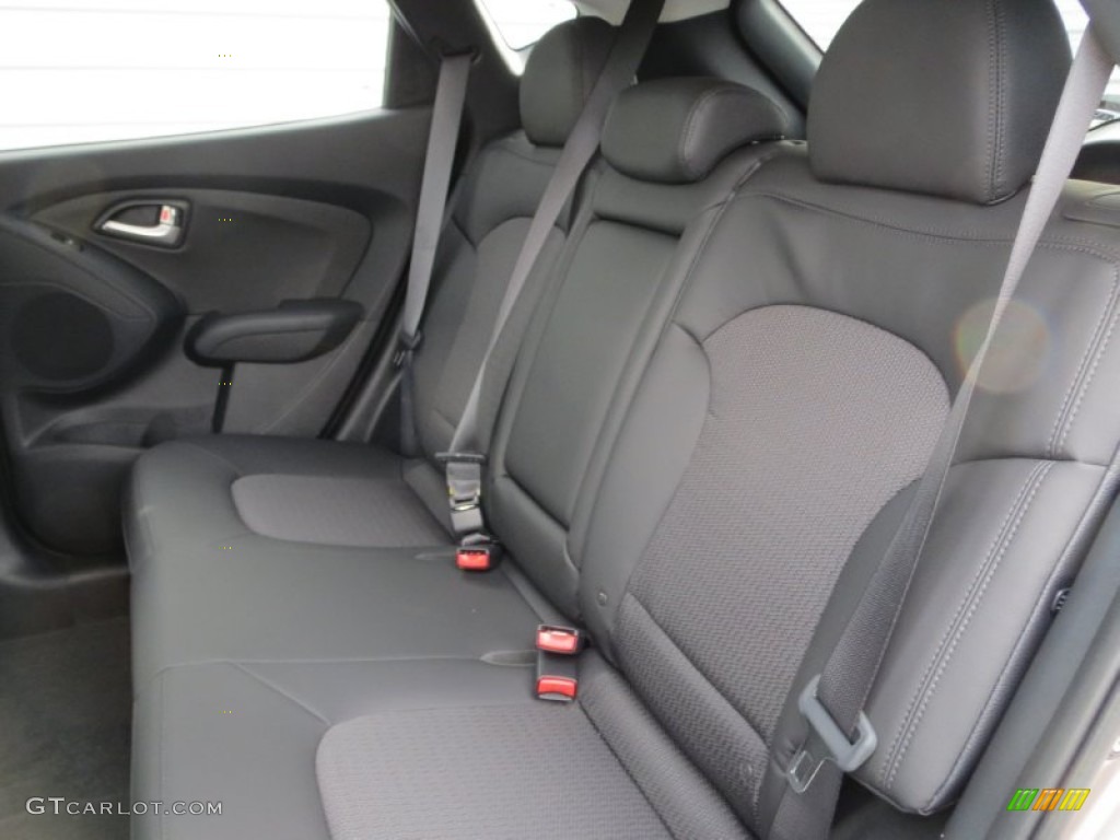 Black Interior 2013 Hyundai Tucson GLS Photo #75777524