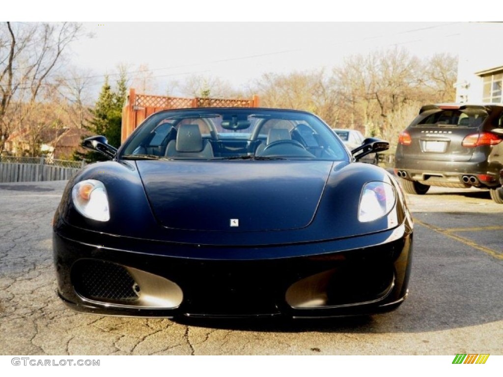 2006 F430 Spider F1 - Nuovo Nero Daytona (Black Metallic) / Nero (Black) photo #6