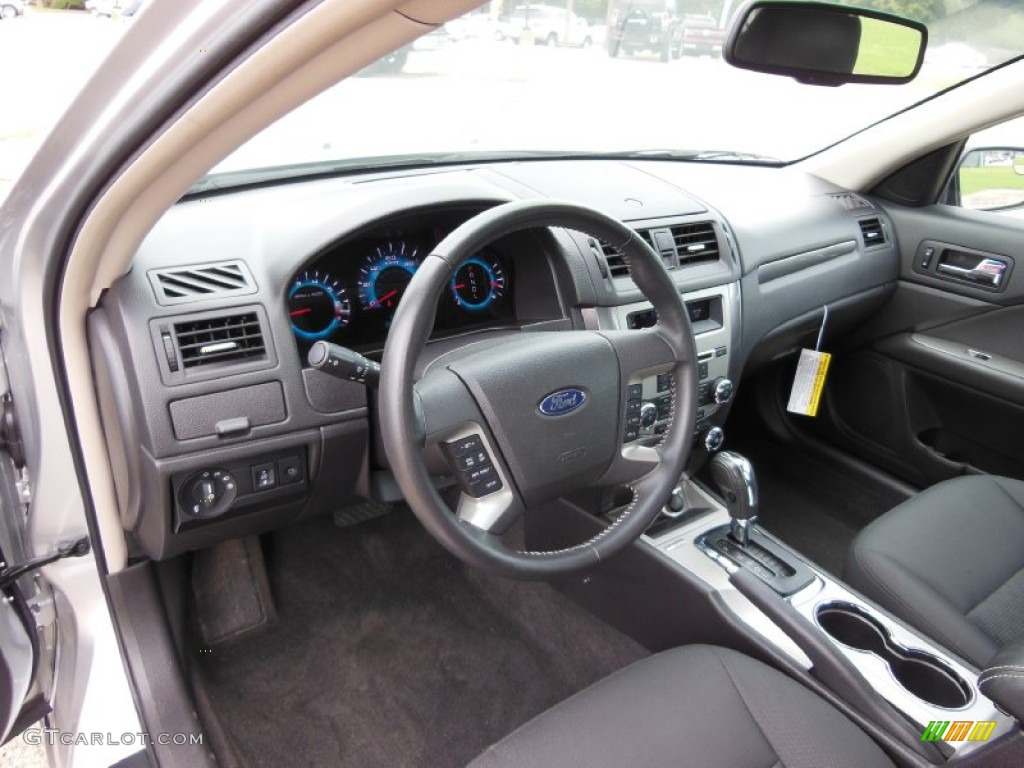 Charcoal Black Interior 2011 Ford Fusion SEL Photo #75777755