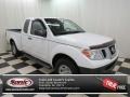 Avalanche White 2009 Nissan Frontier XE King Cab
