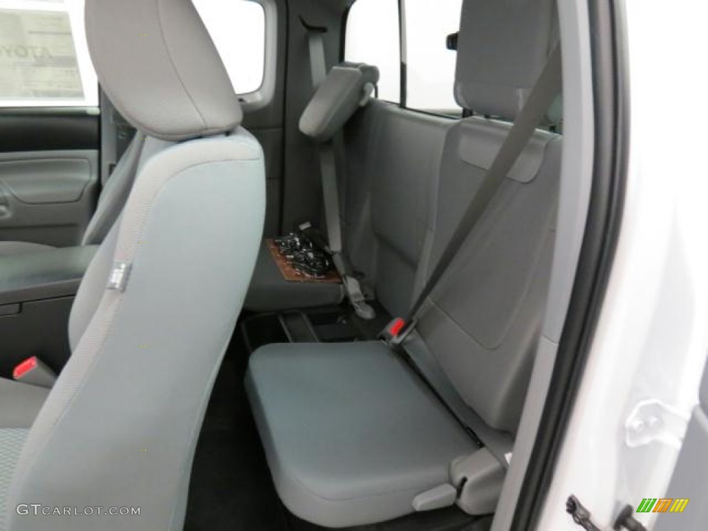 2013 Tacoma SR5 Prerunner Access Cab - Super White / Graphite photo #6