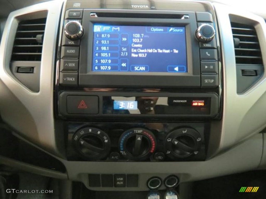2013 Toyota Tacoma SR5 Prerunner Access Cab Controls Photo #75779623