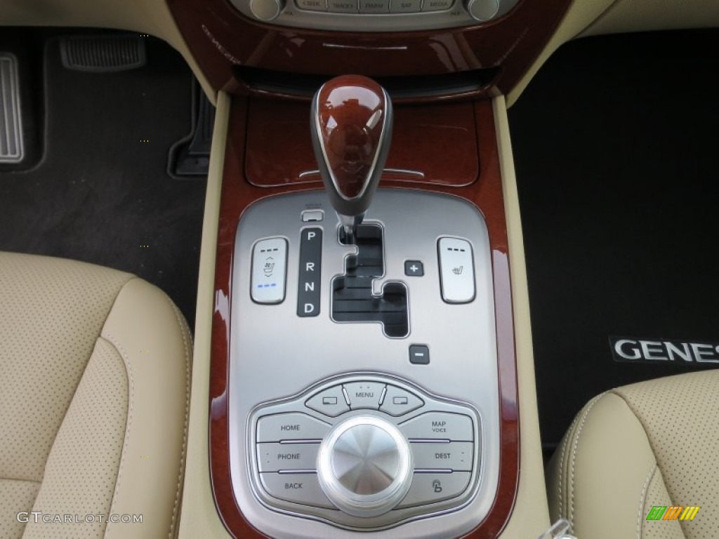 2013 Hyundai Genesis 3.8 Sedan 8 Speed Shiftronic Automatic Transmission Photo #75779822