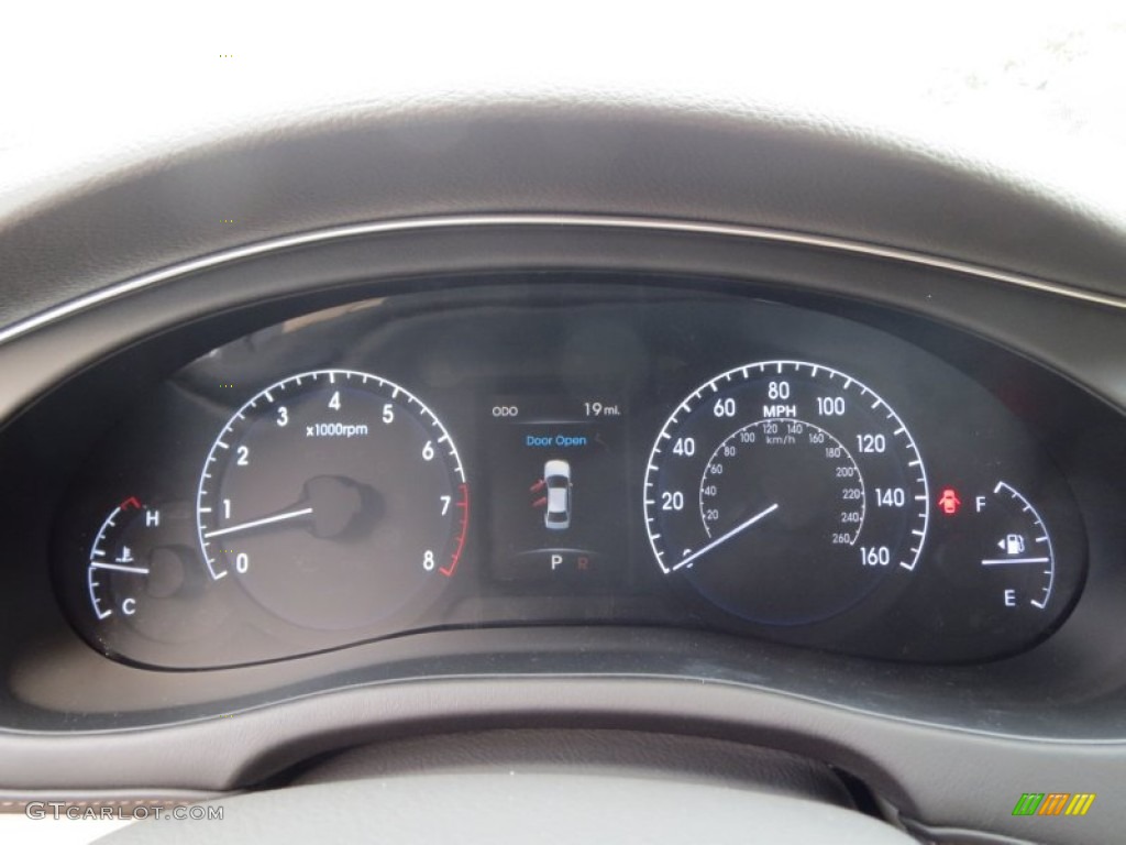 2013 Hyundai Genesis 3.8 Sedan Gauges Photo #75779867