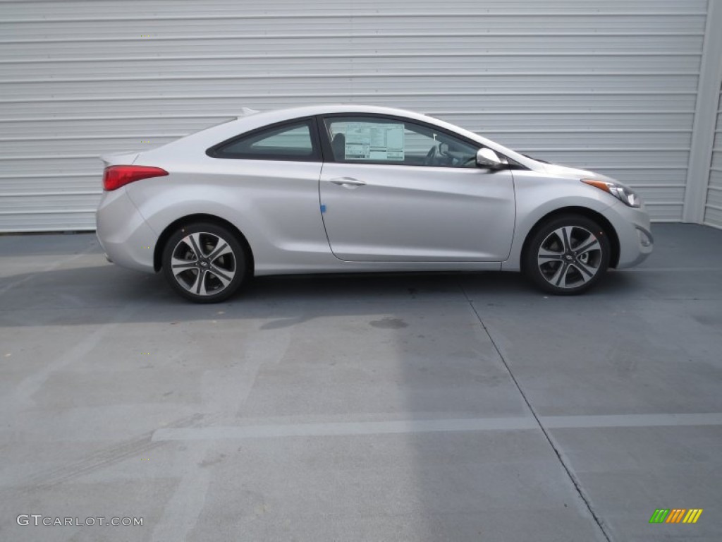 Silver 2013 Hyundai Elantra Coupe GS Exterior Photo #75780381