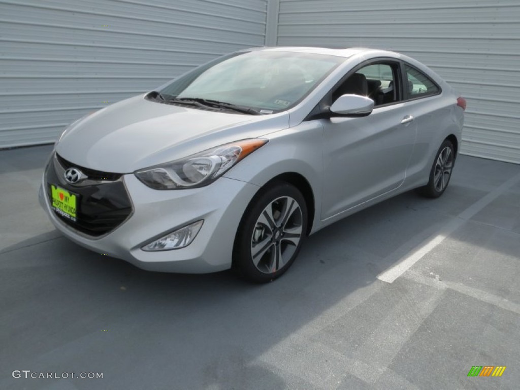 2013 Elantra Coupe GS - Silver / Gray photo #6