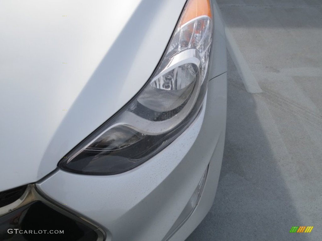 2013 Elantra Coupe GS - Silver / Gray photo #8