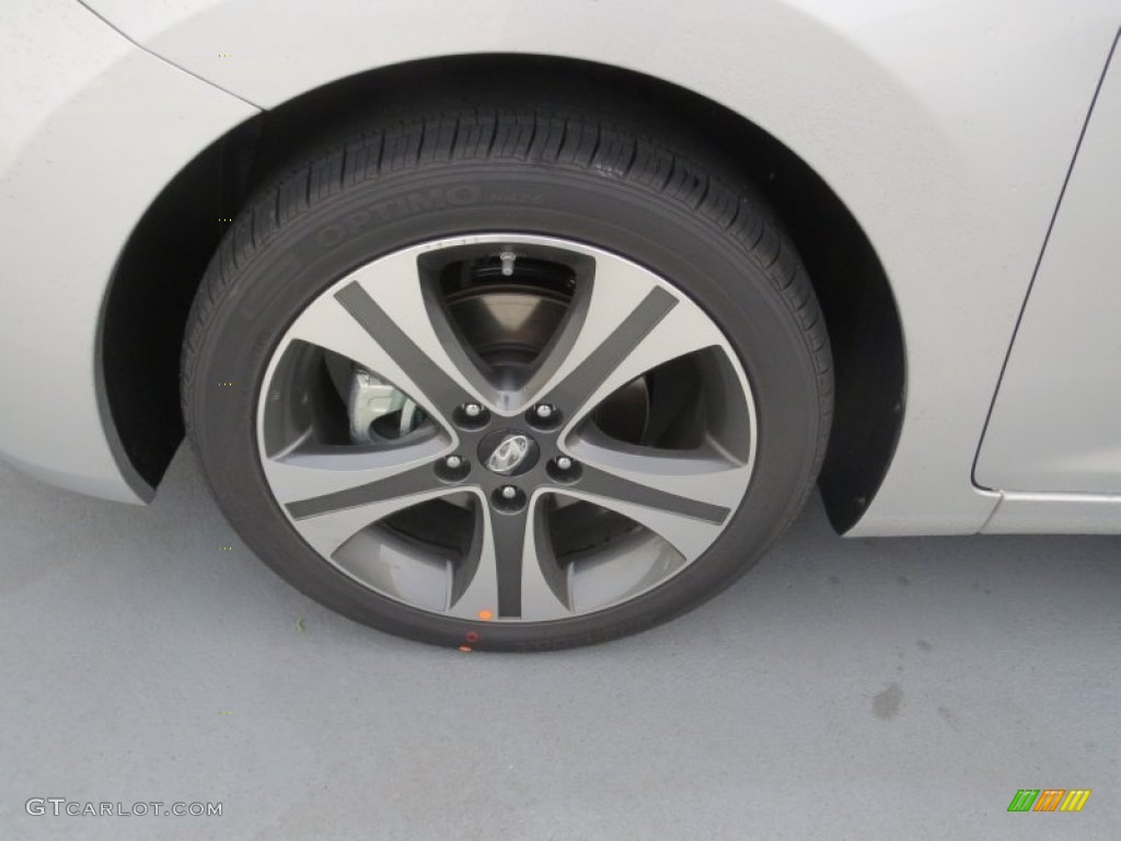 2013 Elantra Coupe GS - Silver / Gray photo #10