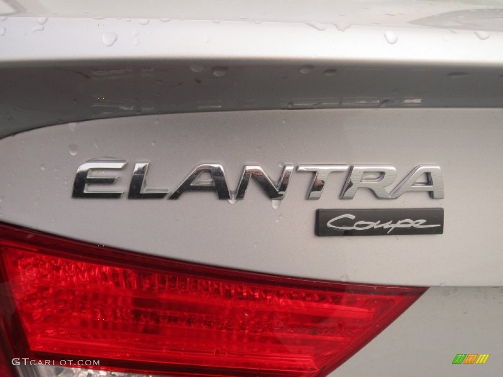 2013 Elantra Coupe GS - Silver / Gray photo #13