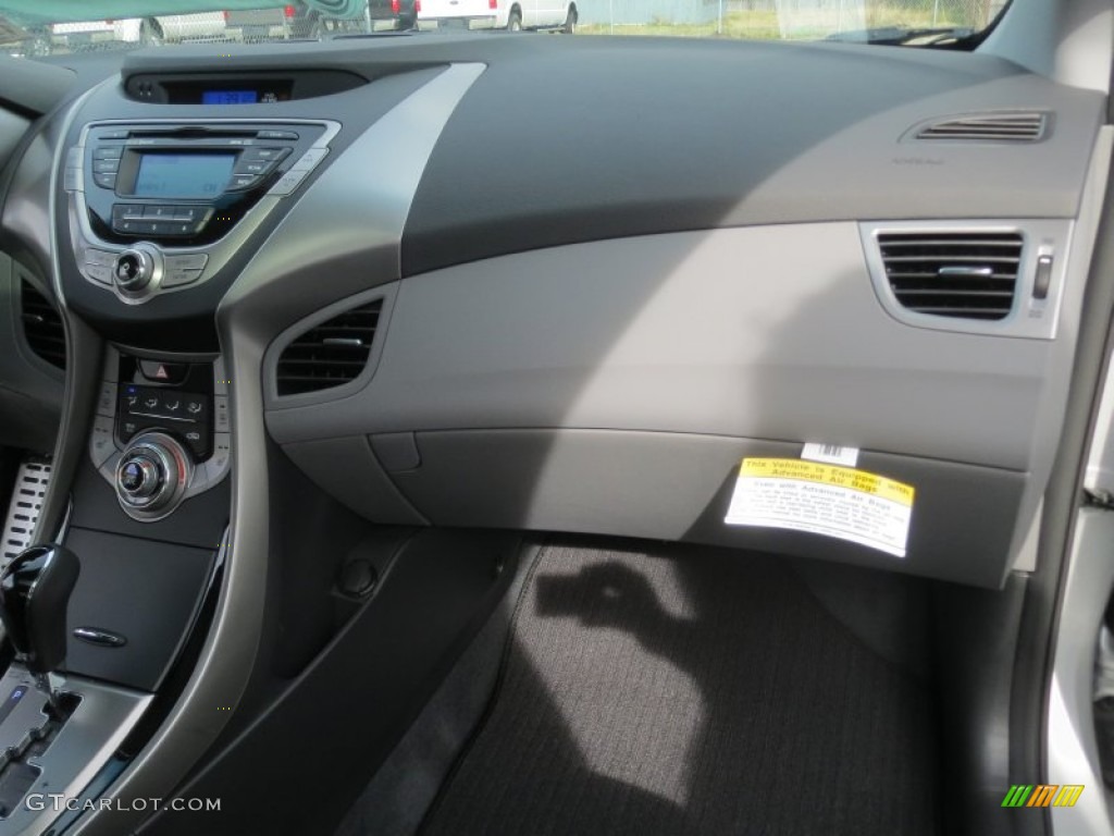 2013 Elantra Coupe GS - Silver / Gray photo #16