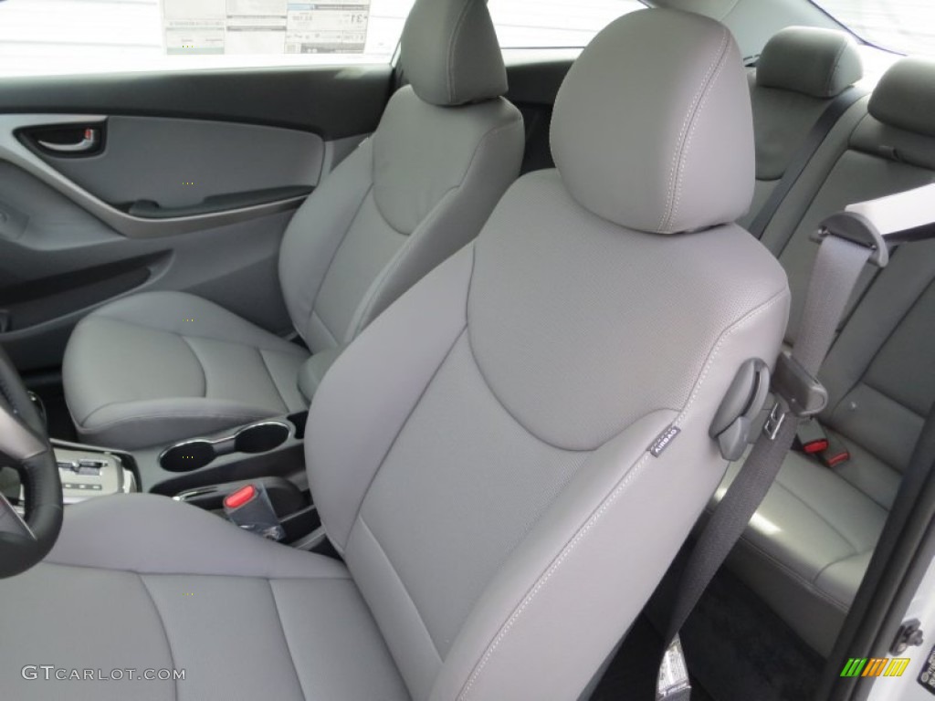2013 Hyundai Elantra Coupe GS Front Seat Photo #75780608
