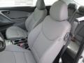 Front Seat of 2013 Elantra Coupe GS