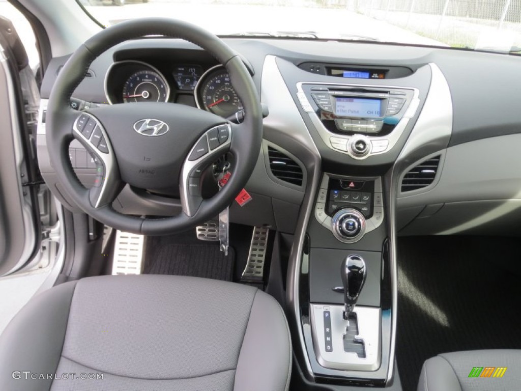 2013 Elantra Coupe GS - Silver / Gray photo #23