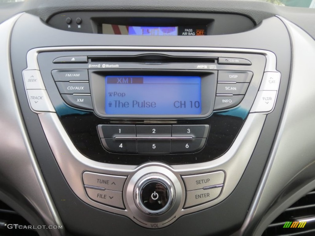 2013 Elantra Coupe GS - Silver / Gray photo #25