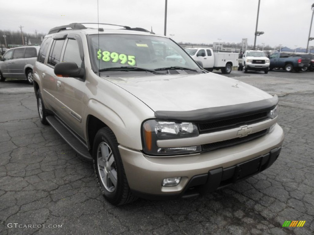 Sandstone Metallic 2004 Chevrolet TrailBlazer EXT LS 4x4 Exterior Photo #75781111