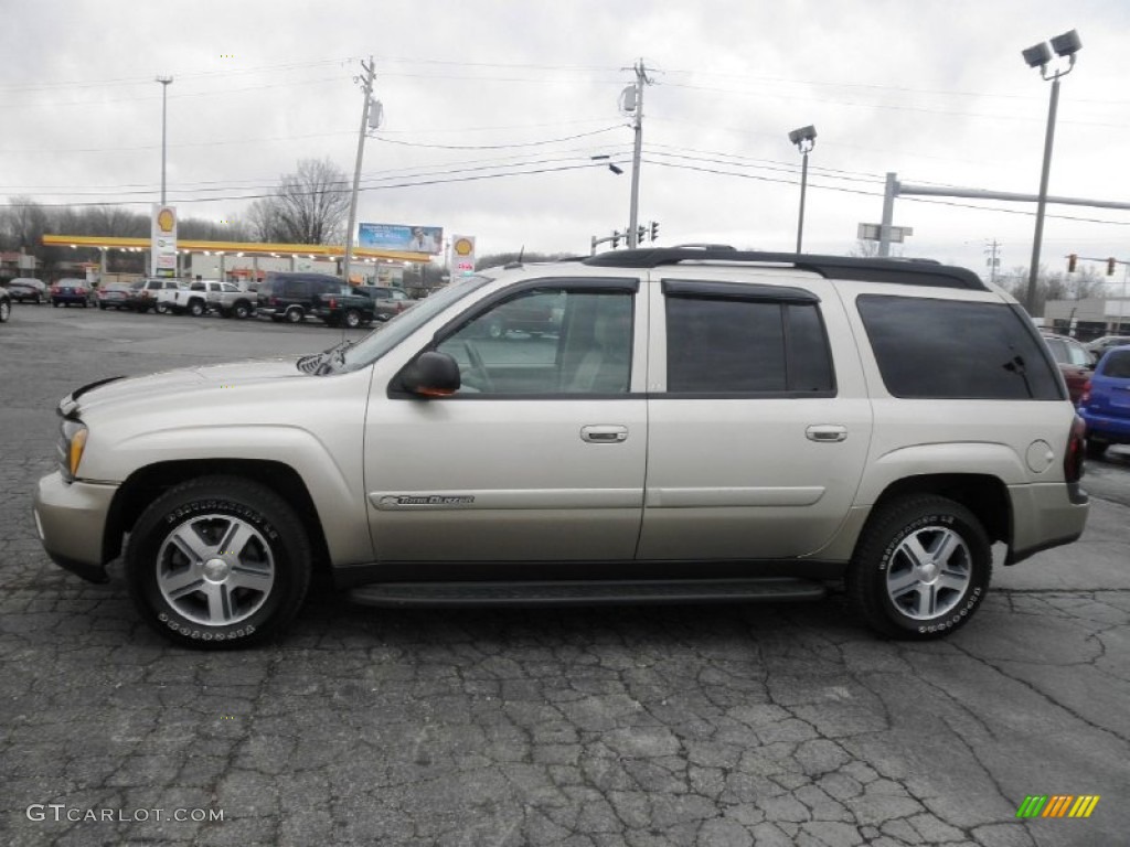 Sandstone Metallic 2004 Chevrolet TrailBlazer EXT LS 4x4 Exterior Photo #75781127