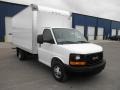 Summit White - Savana Cutaway 3500 Commercial Moving Truck Photo No. 2