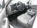 Summit White - Sierra 3500HD Regular Cab Stake Truck Photo No. 5