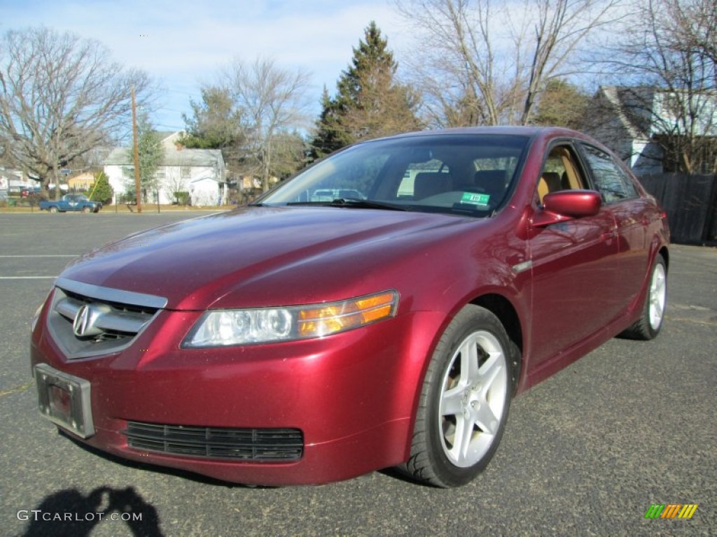 Redondo Red Pearl 2004 Acura TL 3.2 Exterior Photo #75781997