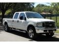 Oxford White - F250 Super Duty Lariat FX4 Off Road Crew Cab 4x4 Photo No. 17