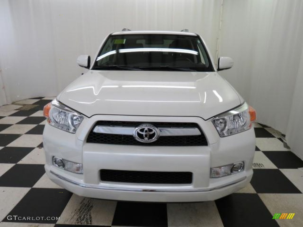 2013 4Runner SR5 4x4 - Blizzard White Pearl / Graphite photo #2