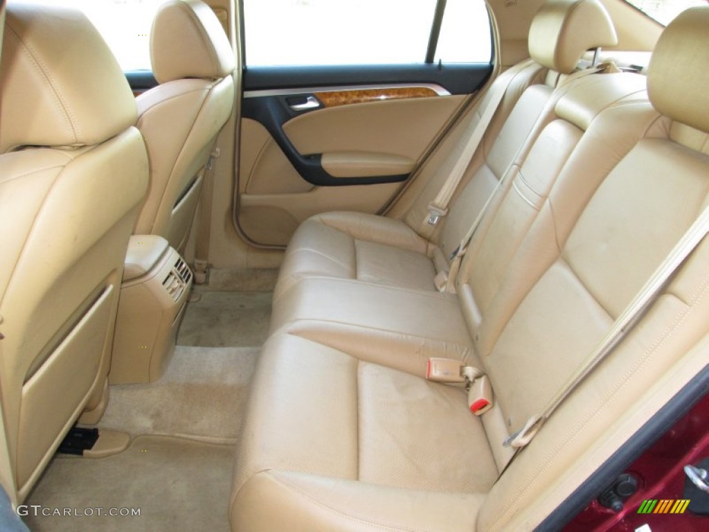 Camel Interior 2004 Acura TL 3.2 Photo #75782147