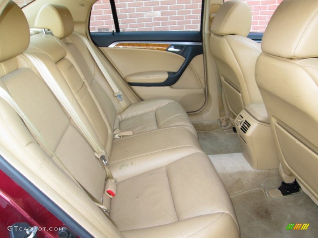 2004 Acura TL 3.2 Rear Seat Photo #75782156