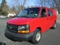 2003 Victory Red Chevrolet Express 2500 Cargo Van  photo #2