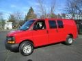 2003 Victory Red Chevrolet Express 2500 Cargo Van  photo #3