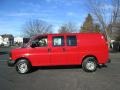 2003 Victory Red Chevrolet Express 2500 Cargo Van  photo #4