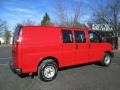 2003 Victory Red Chevrolet Express 2500 Cargo Van  photo #9