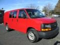 2003 Victory Red Chevrolet Express 2500 Cargo Van  photo #13