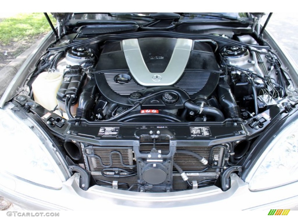 2005 Mercedes-Benz S 600 Sedan 5.5 Liter Twin-Turbocharged SOHC 36-Valve V12 Engine Photo #75783047