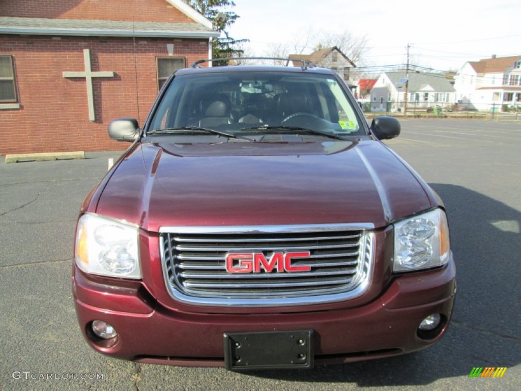 2007 Envoy SLT 4x4 - Cranberry Red Metallic / Ebony photo #12