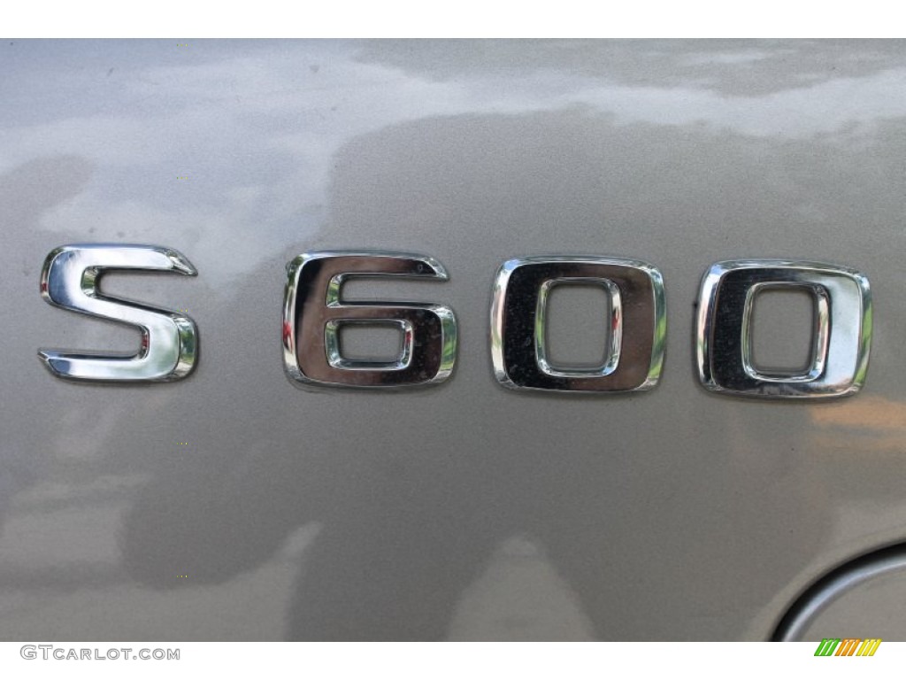 2005 Mercedes-Benz S 600 Sedan Marks and Logos Photo #75783200