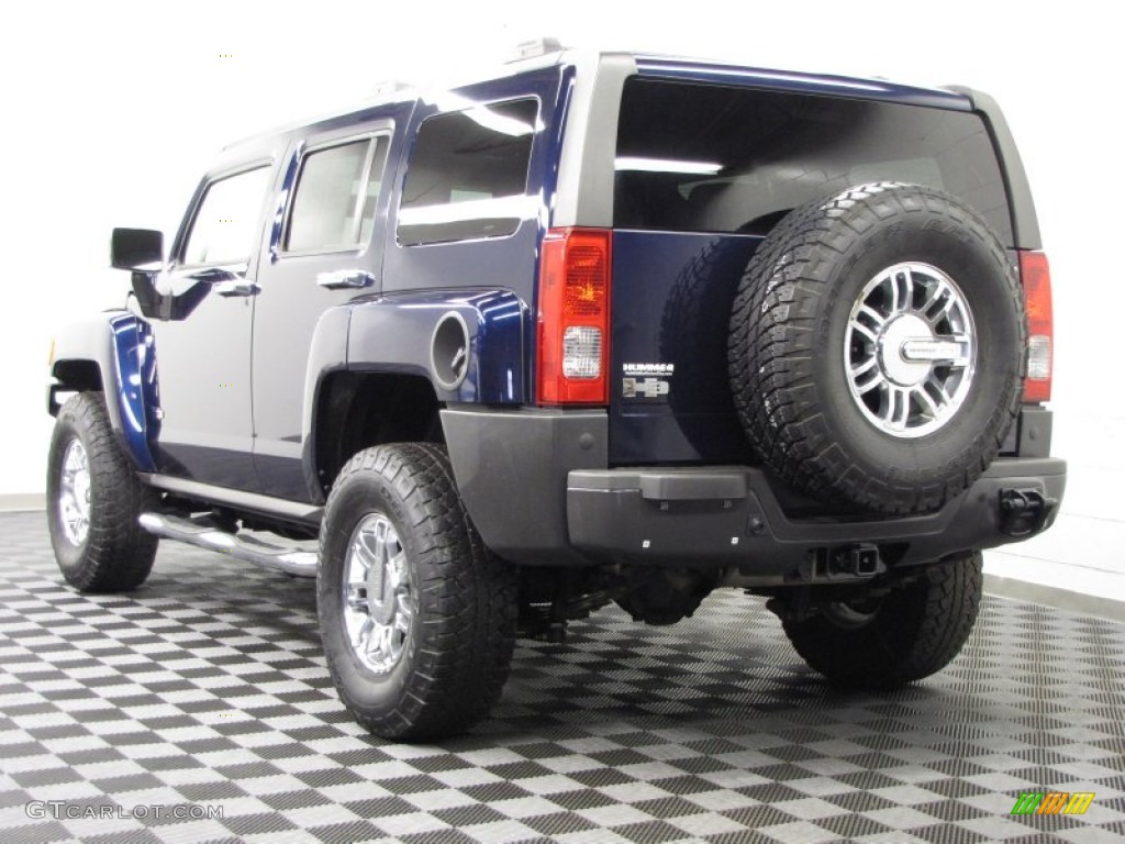 Midnight Blue Metallic 2008 Hummer H3 Alpha Exterior Photo #75784087