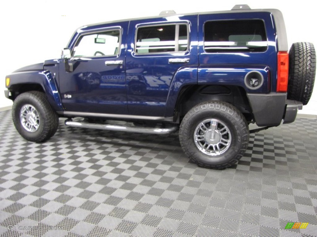 Midnight Blue Metallic 2008 Hummer H3 Alpha Exterior Photo #75784139
