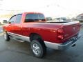 2007 Inferno Red Crystal Pearl Dodge Ram 2500 Big Horn Edition Quad Cab 4x4  photo #3