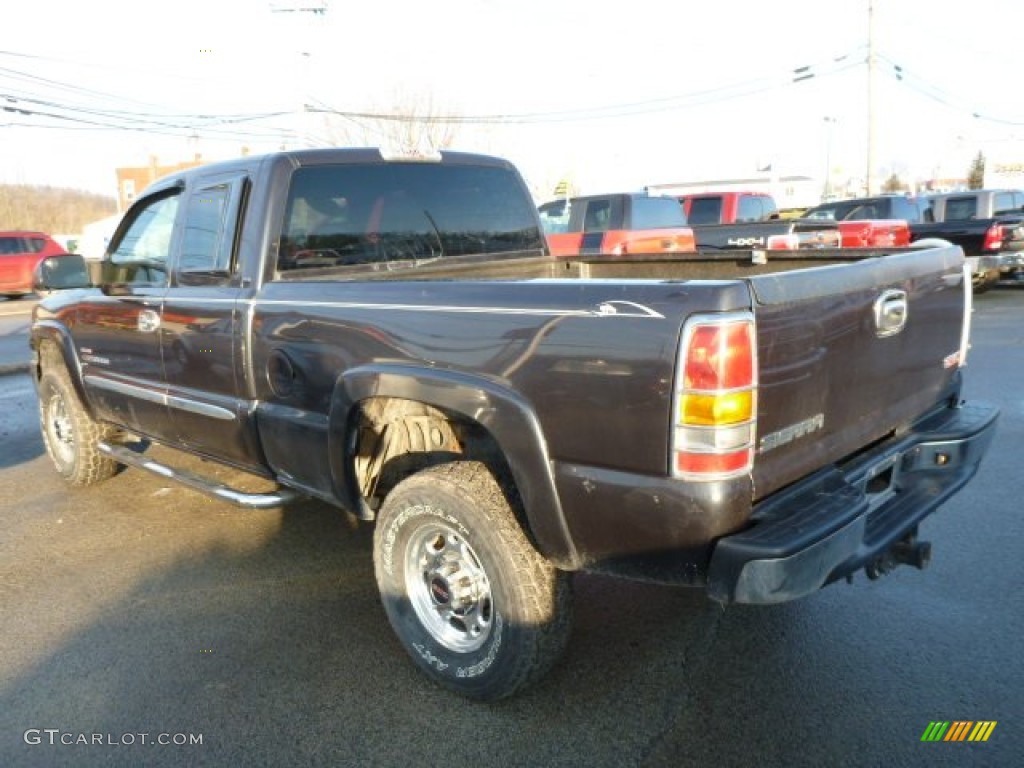 2005 Sierra 2500HD SLT Extended Cab 4x4 - Deep Blue Metallic / Dark Pewter photo #2