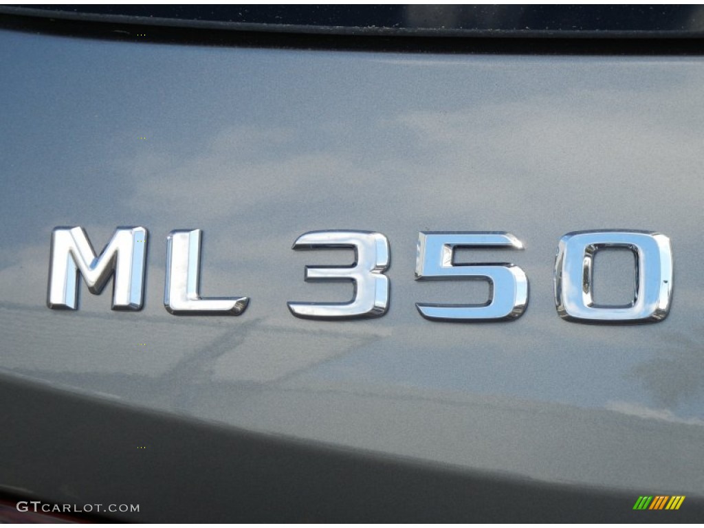 2013 ML 350 4Matic - Palladium Silver Metallic / Grey photo #4