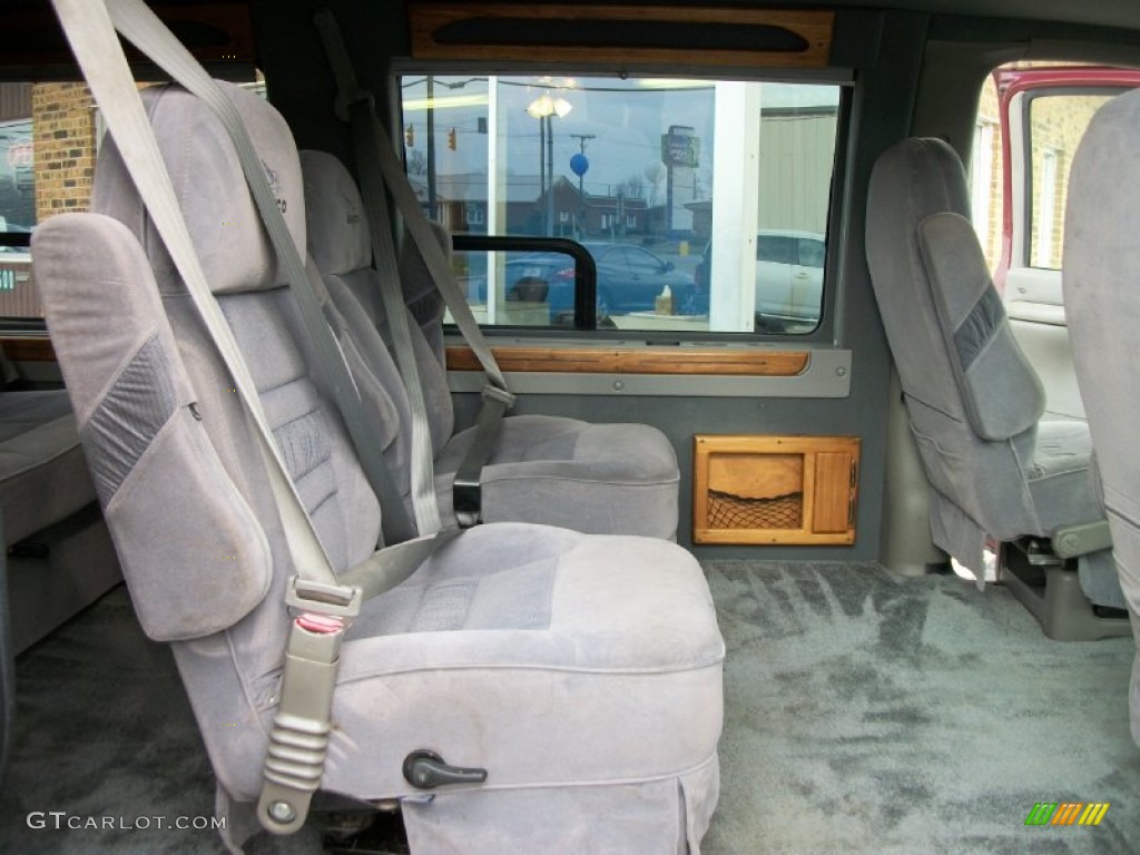 Medium Gray Interior 1999 Chevrolet Express 1500 Passenger Conversion Van Photo #75788518