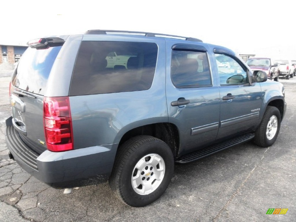 Blue Granite Metallic 2009 Chevrolet Tahoe LS 4x4 Exterior Photo #75789097